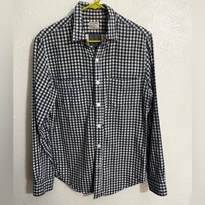 Vintage Small 100% Cotton Authentic Workwear Button Down Shirt